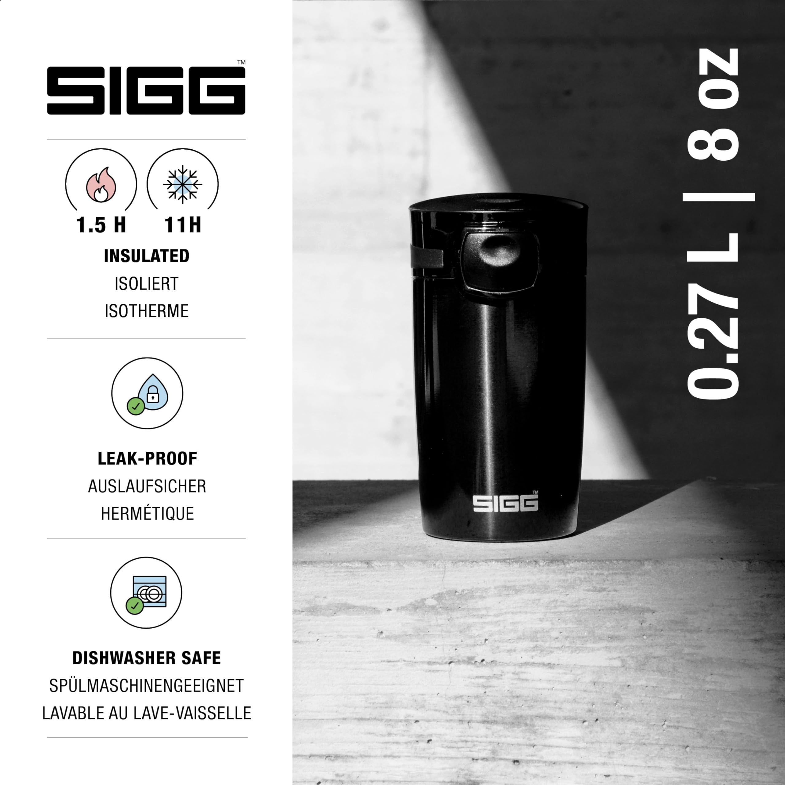 sigg-miracle-thermobecher-0-27-l-vakuumisolierter-kaffee-to-go-becher-aus-18-8-e image 2