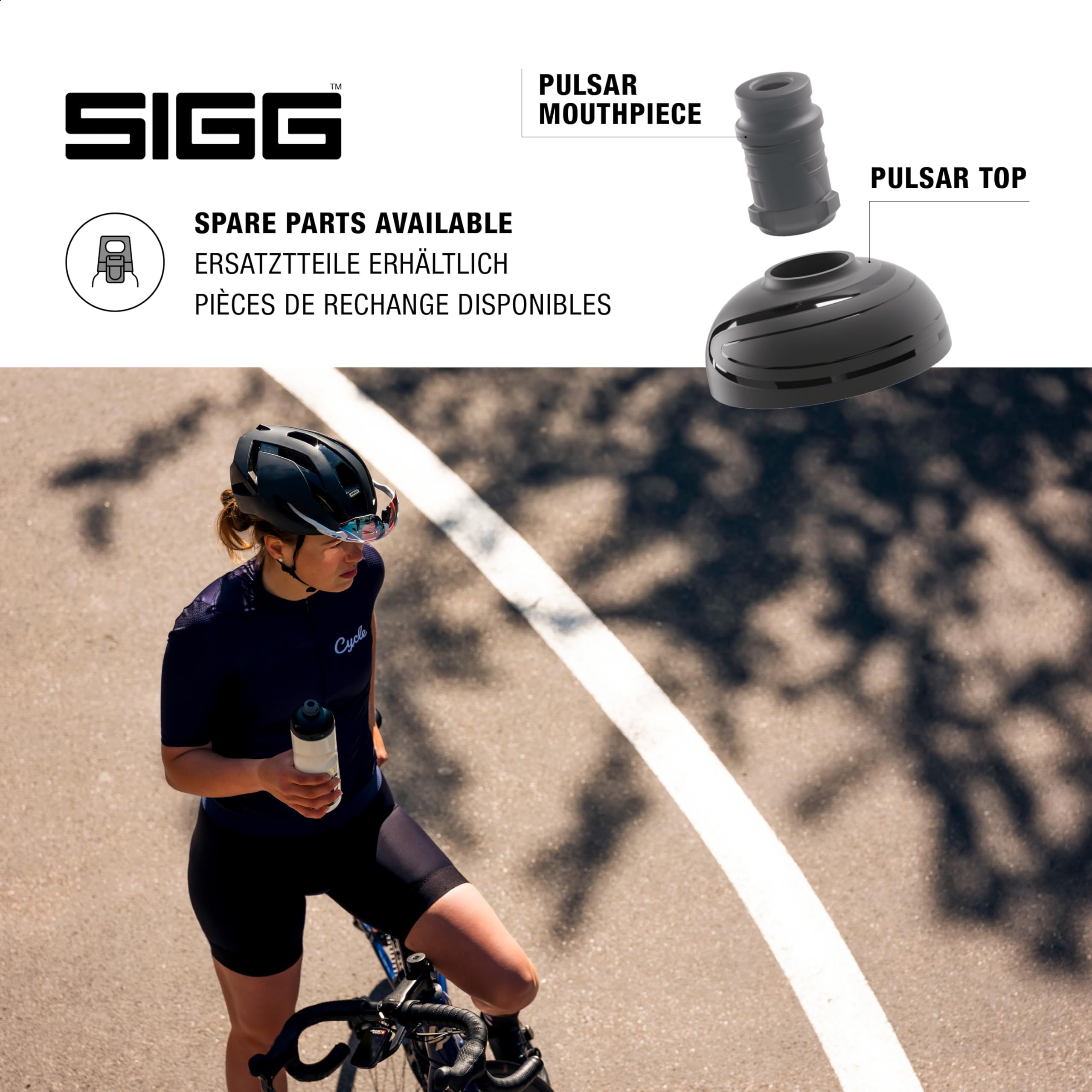 sigg-pulsar-white-fahrrad-trinkflasche-0-75-l-quetschbar-suresnap-ventil-sp-lmas image 4