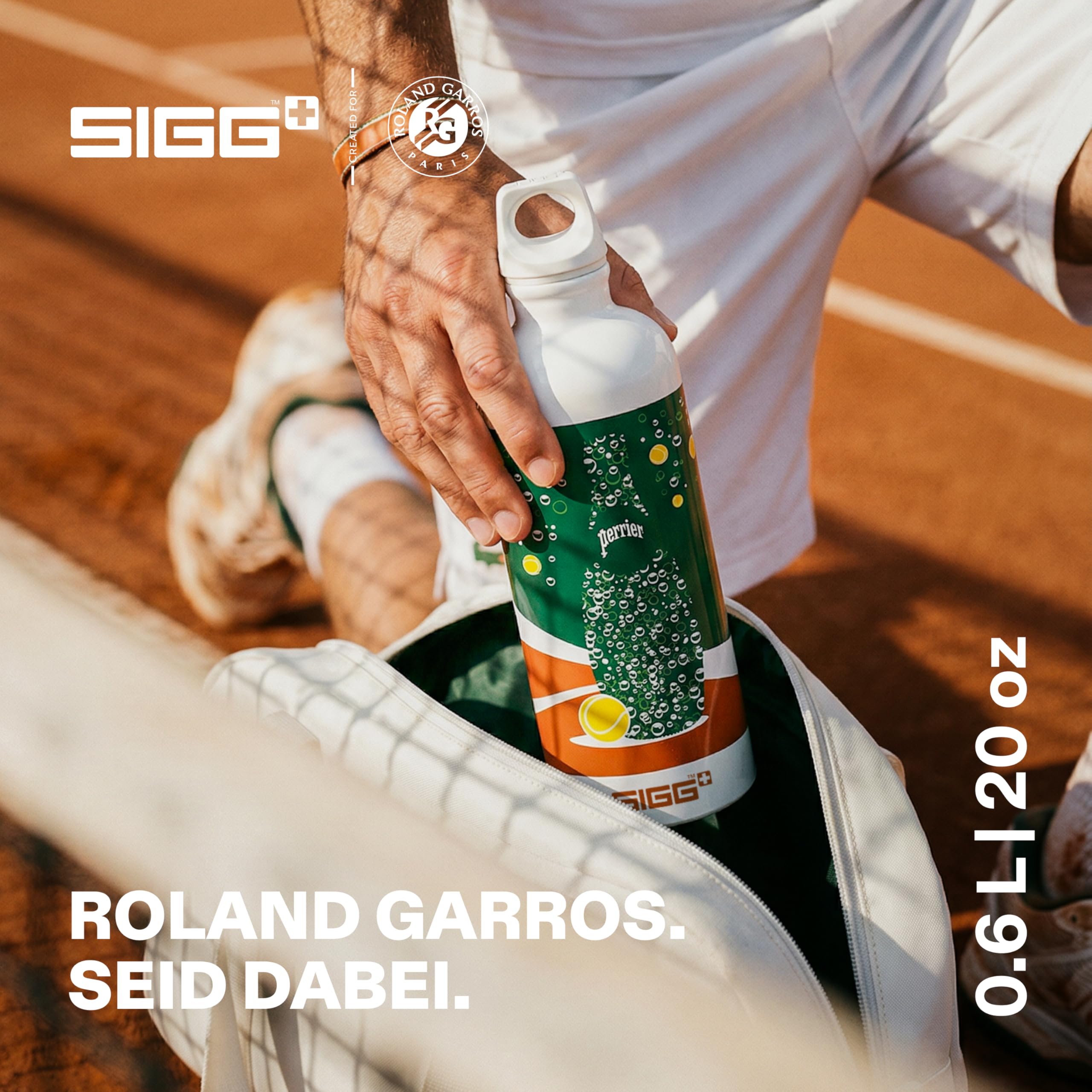 sigg-traveller-roland-garros-2026-edition-aluminium-trinkflasche-made-in-switzer image 2
