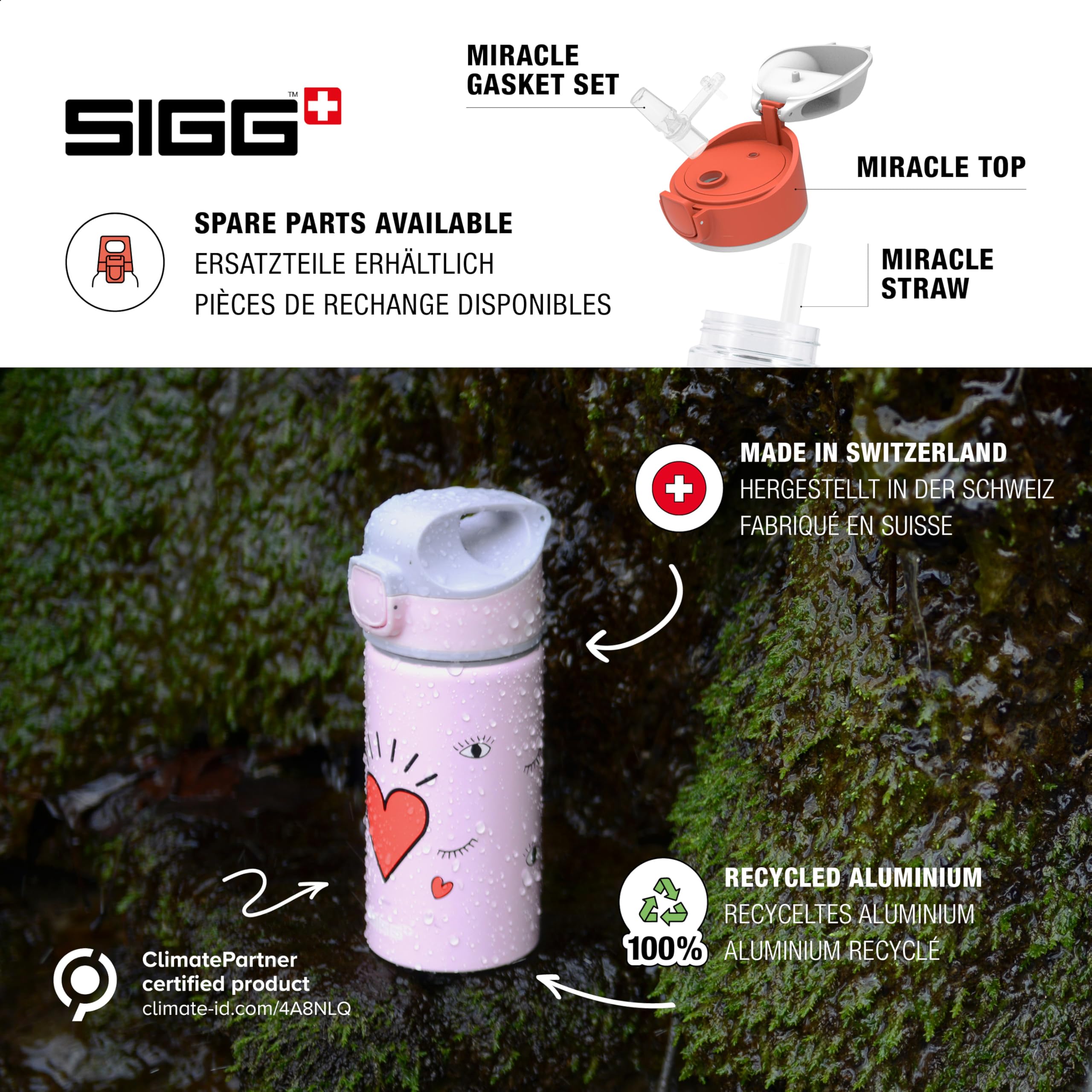 sigg-miracle-peaceful-kinder-trinkflasche-mit-trinkhalm-0-4-l-einh-ndig-bedienba image 4