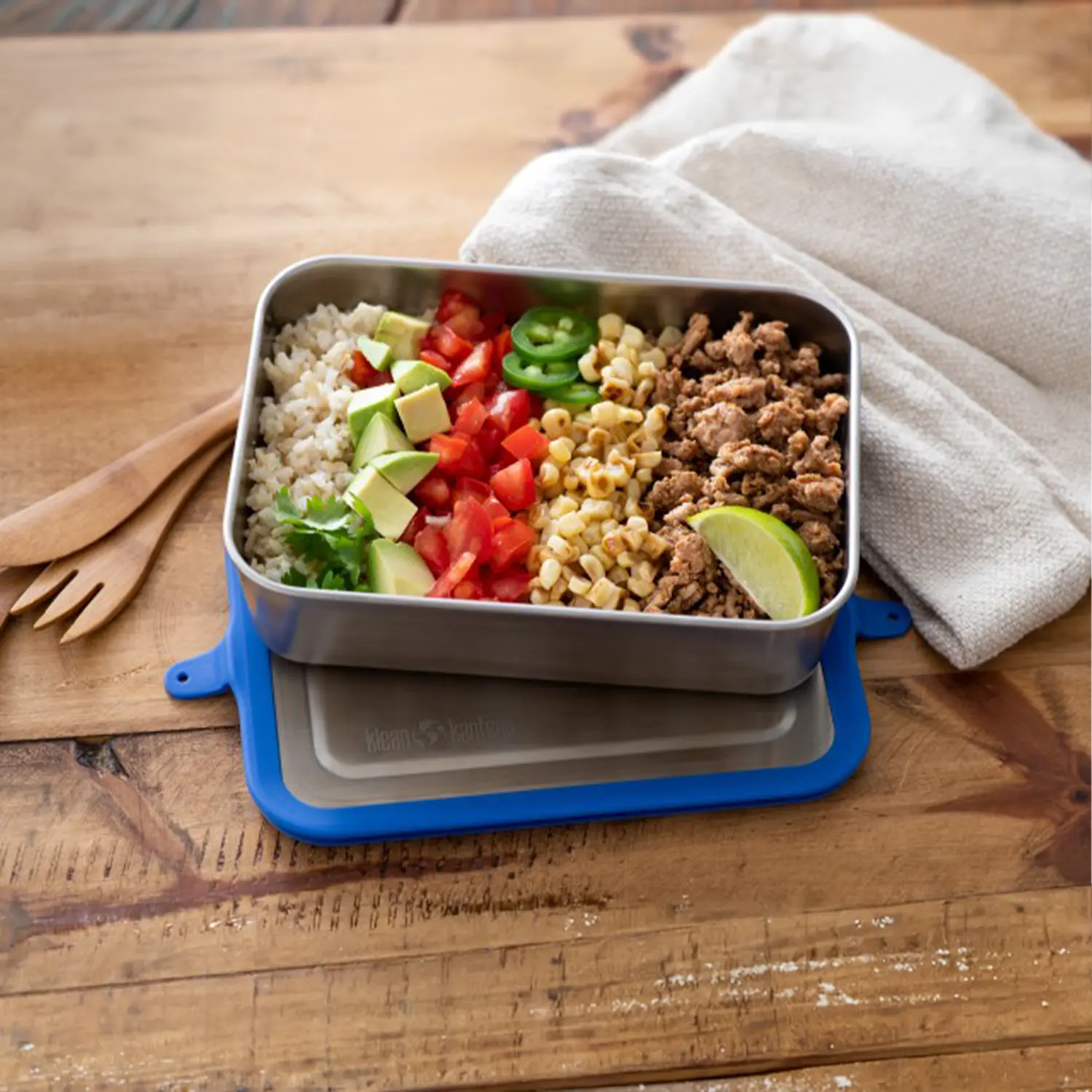 klean-kanteen-edelstahl-essensbeh-lter-lunchbox-1005-ml-plastikfrei-auslaufsiche image 5