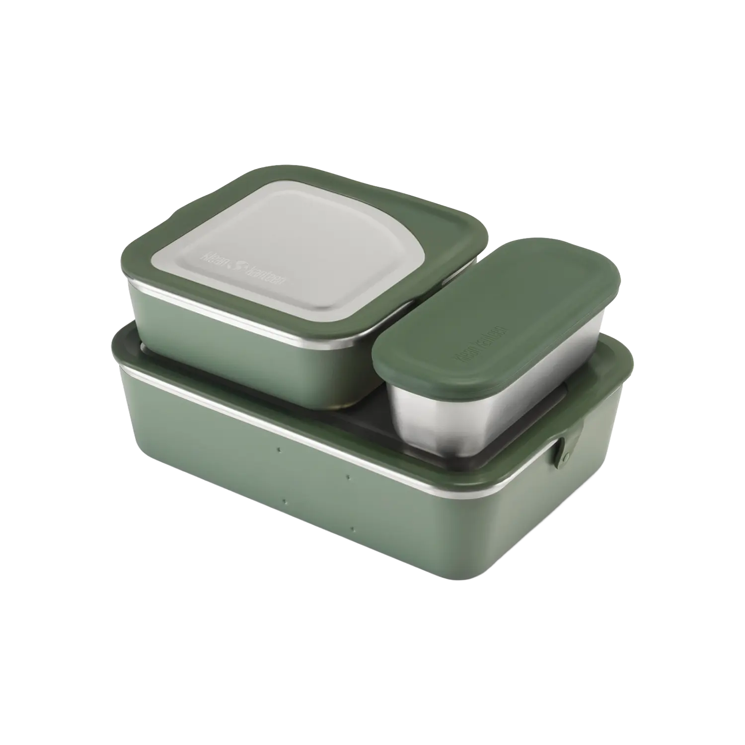 klean-kanteen-rise-edelstahl-essensbeh-lter-lunchbox-3er-set-1626ml-auslaufsiche image 1