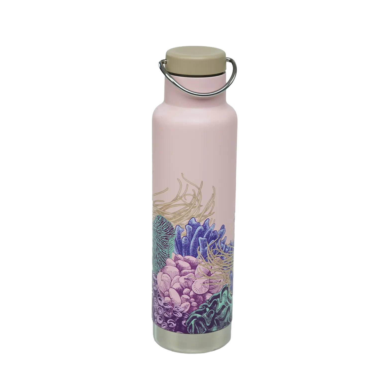 klean-kanteen-classic-ocean-day-592ml-edelstahl-isolierflasche-mit-loop-cap-limi image 2