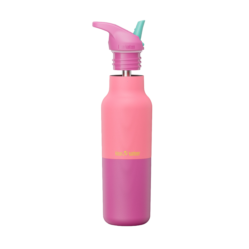 klean-kanteen-rise-classic-473ml-isolierflasche-kaleidoscope-mit-flip-sport-cap- image 2