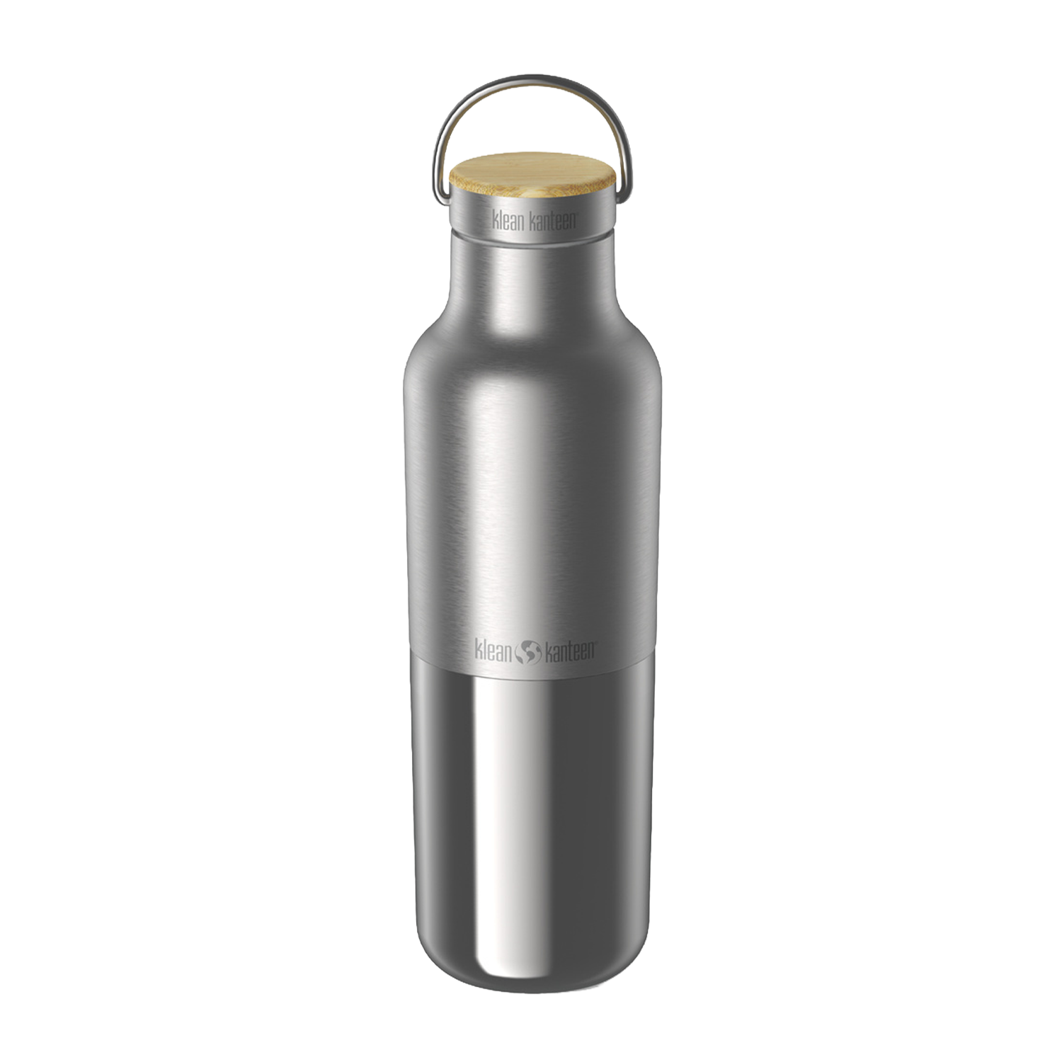 klean-kanteen-rise-reflect-355-ml-isolierflasche-edelstahl-mit-bambus-loop-cap-p image 1