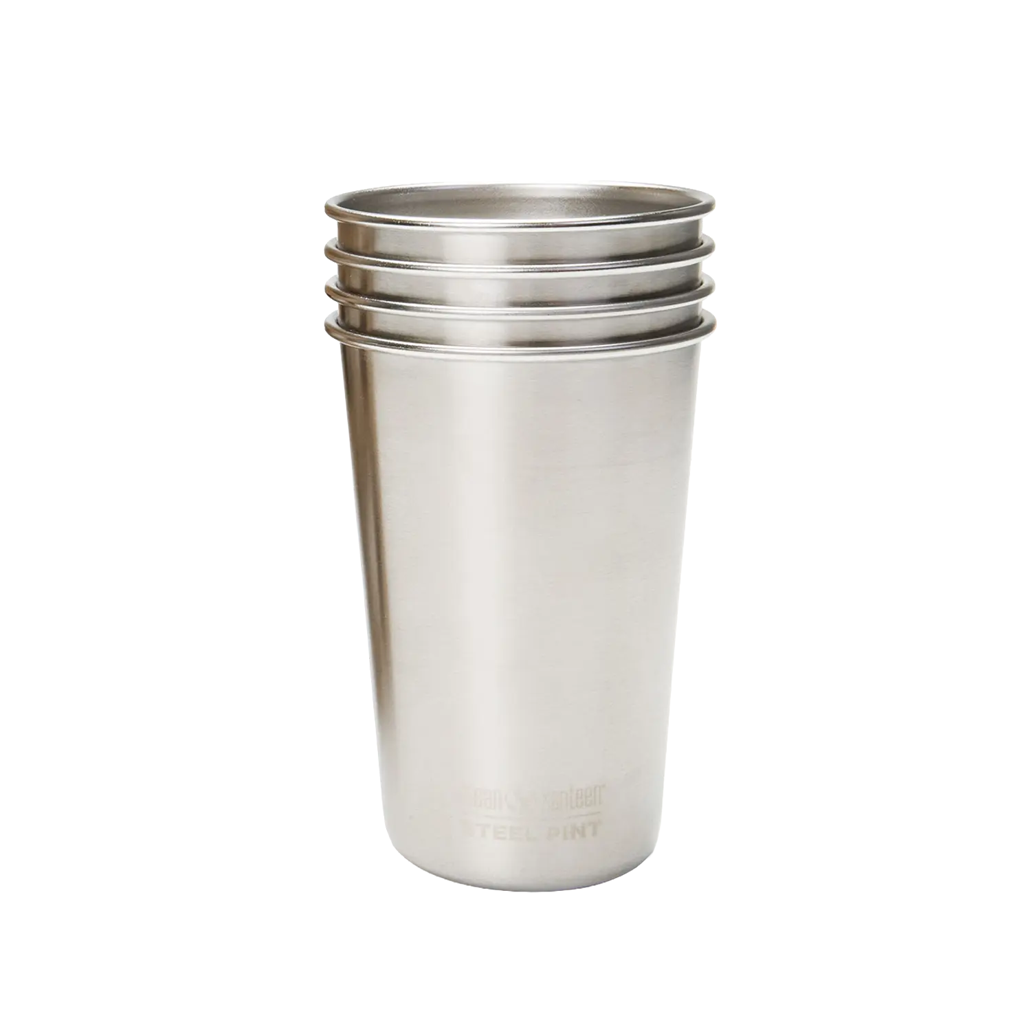 klean-kanteen-pint-cup-473-ml-4er-set-edelstahl-trinkbecher-mit-4-silikon-trager image 2