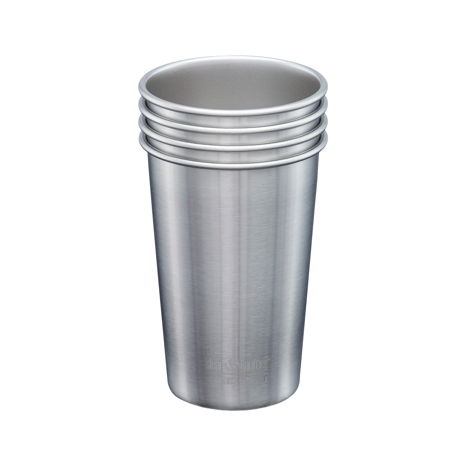 klean-kanteen-pint-cup-473-ml-edelstahl-trinkbecher-4er-set-einwandig-18-8-edels image 1