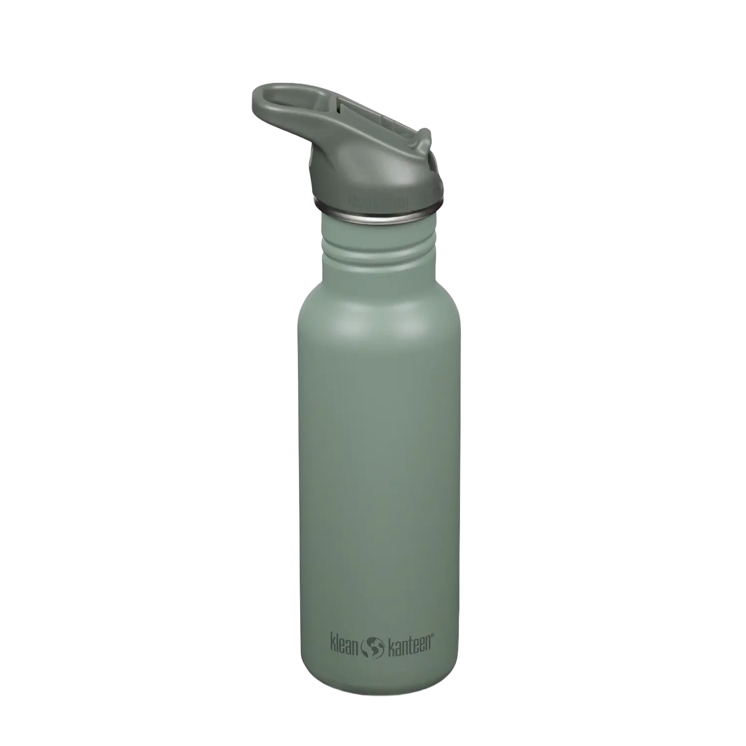 klean-kanteen-edelstahl-trinkflasche-classic-532ml-mit-flip-sport-cap-schmal-lei image 1