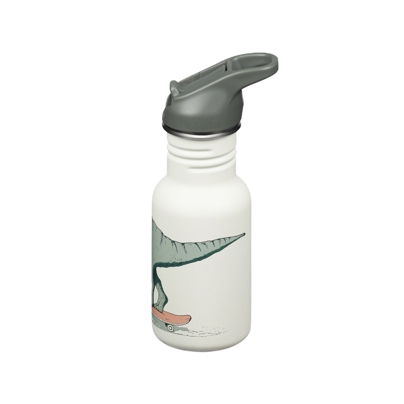 klean-kanteen-kid-classic-355ml-kinder-edelstahl-trinkflasche-mit-flip-sport-cap image 2