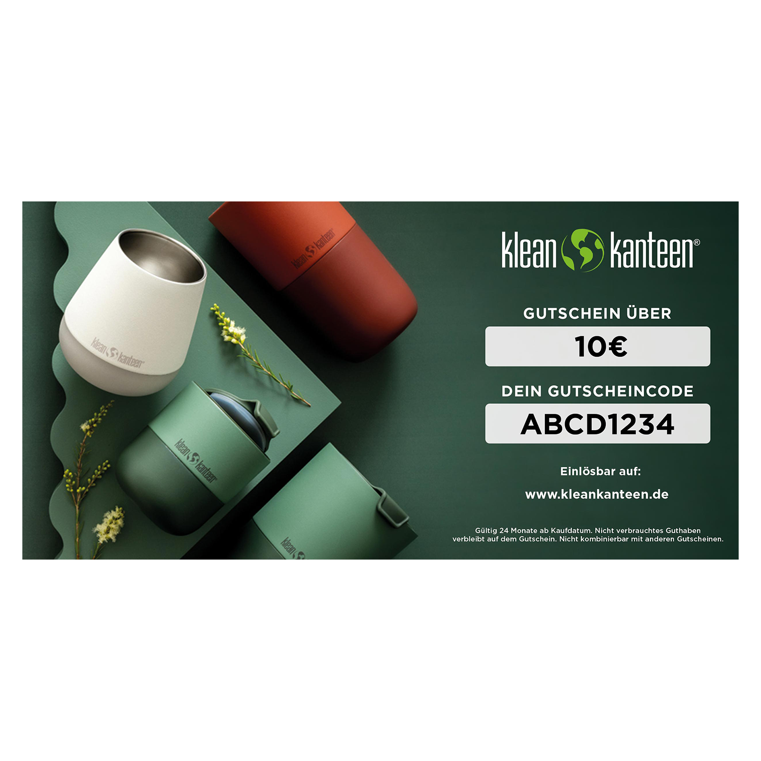 klean-kanteen-geschenk-gutschein-digitaler-onlineshop-gutschein-ab-10-00-als-pdf image 1