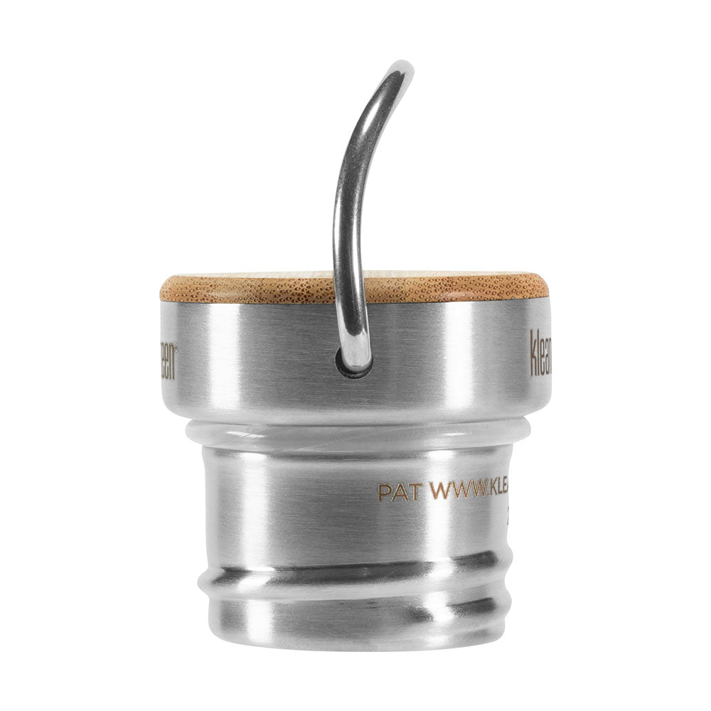 klean-kanteen-edelstahl-loop-cap-mit-bambus-plastikfreier-deckel-f-r-classic-kid image 2