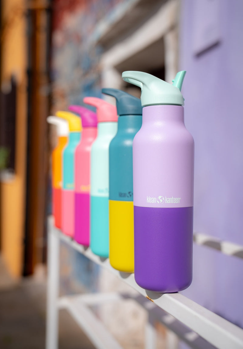 klean-kanteen-rise-classic-473ml-isolierflasche-kaleidoscope-mit-flip-sport-cap- image 8