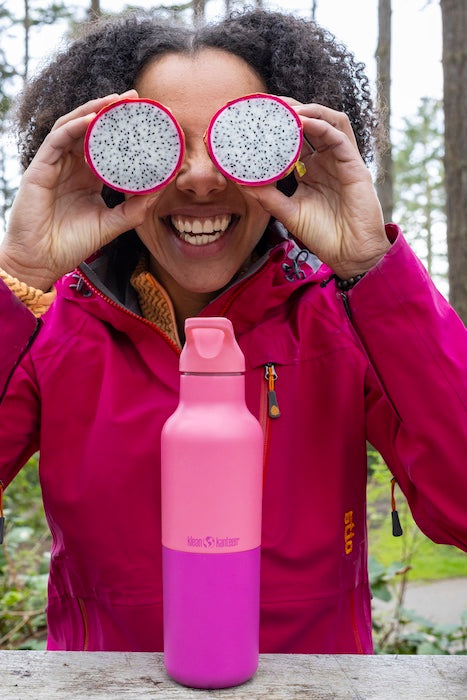 klean-kanteen-rise-classic-473ml-isolierflasche-kaleidoscope-mit-flip-sport-cap- image 4