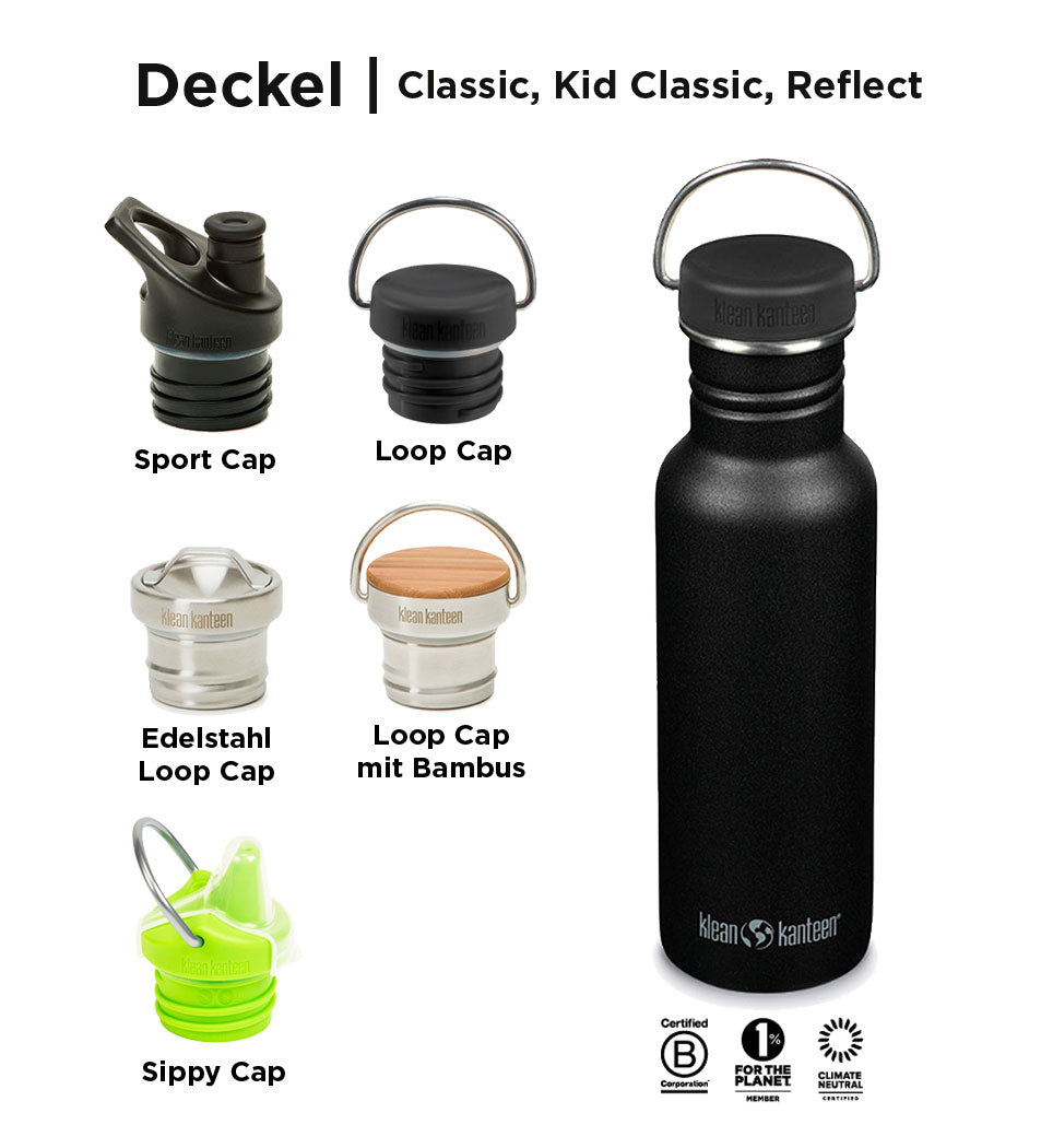 klean-kanteen-classic-clean-river-project-800-ml-edelstahl-trinkflasche-einwandi image 5