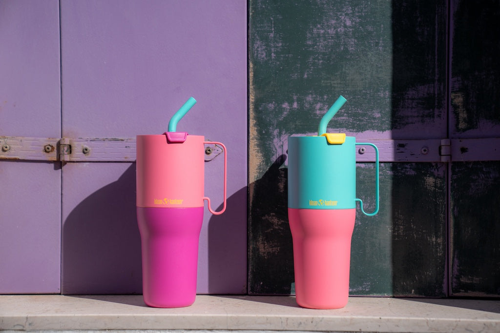 klean-kanteen-rise-tumbler-kaleidoscope-1064-ml-edelstahl-thermobecher-mit-flip- image 4
