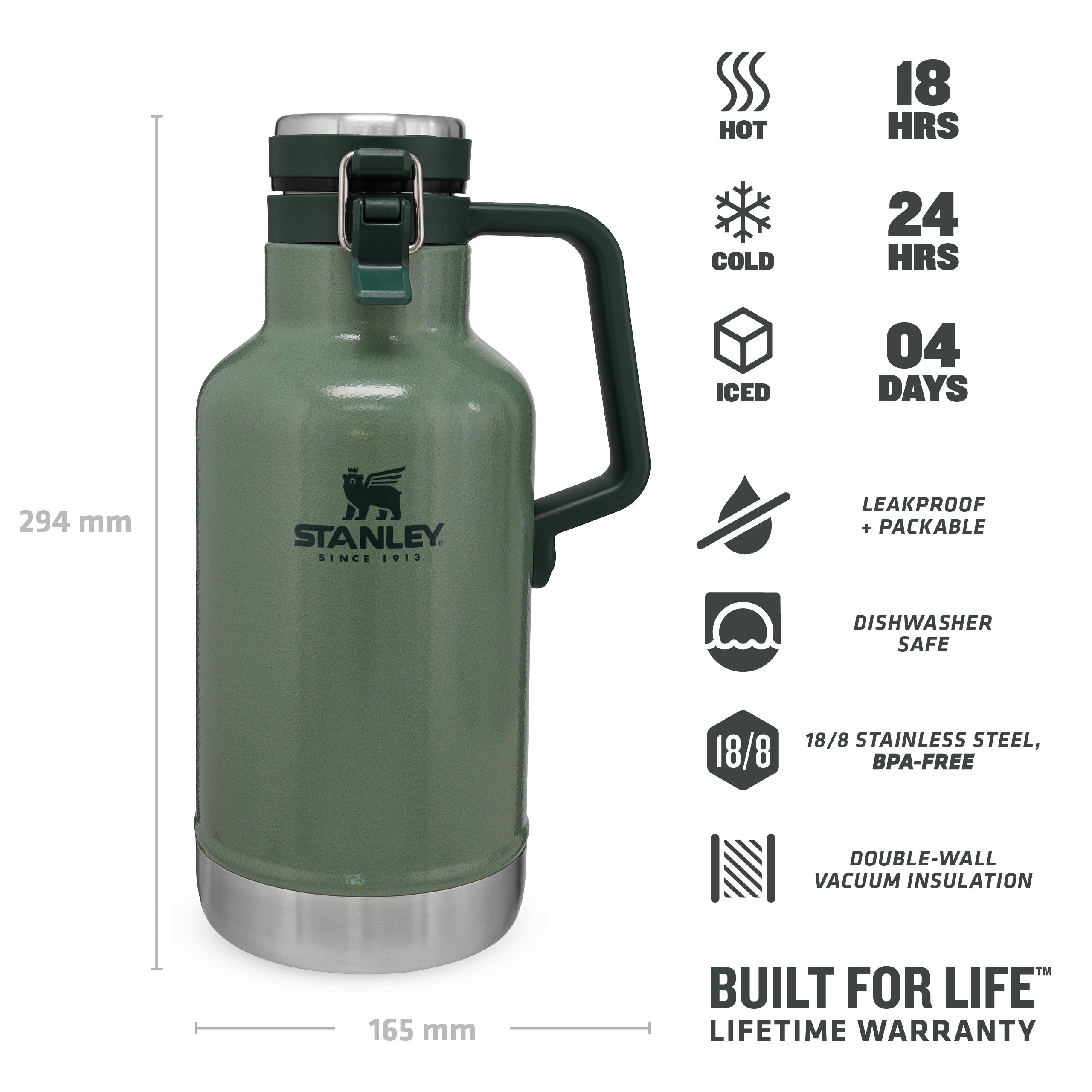 stanley-1913-easy-pour-growler-1-9-l-vakuumisolierter-biergrowler-mit-einhand-au image 3