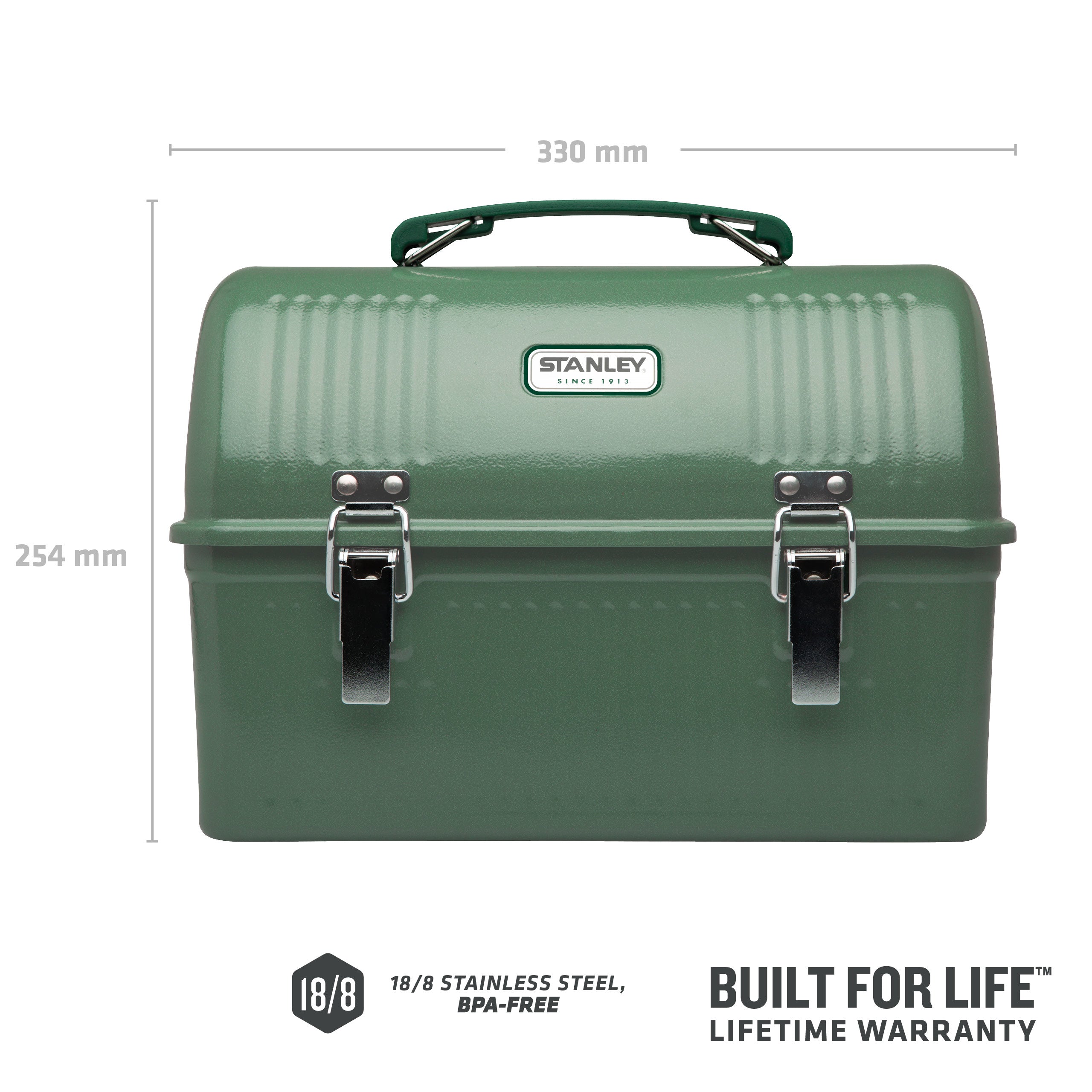 stanley-1913-legendary-classic-lunch-box-9-5l-vintage-brotzeitdose-mit-halterung image 3